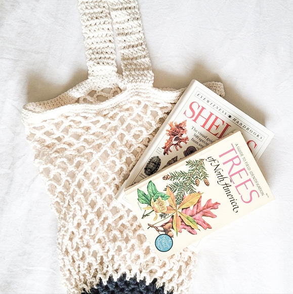 Crocheted market bag🌿 - Picture 1 of 3
